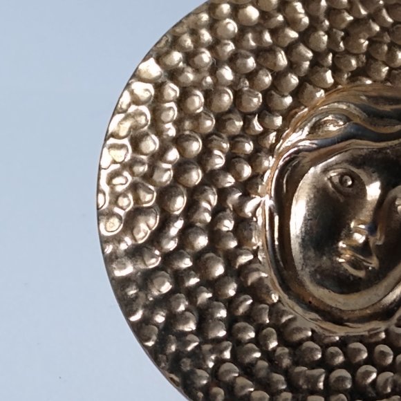 Vintage Lightweight Metal Scarf Slide - Picture 6 of 11